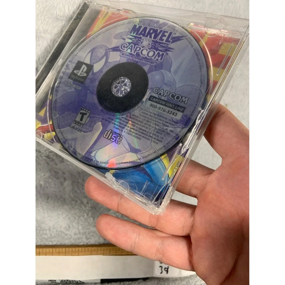 Capcom Marvel vs. Clash of Super Heroes PlayStation 1 Cd-rom game multicolor